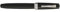 Montegrappa Elmo 02 Jet Black Füllfederhalter in der Farbe schwarz, aus Edelharz und Edelstahl hergestellt, Federstärke: EF, Maße: 14.2 x 1.7 cm, 35g, ISE2R1AC