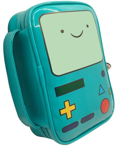 Skybird Beemore Merch BMO Make-up-Tasche, Make-up-Pinsel-Aufbewahrungstasche, wiederverwendbare Reisetasche, Organizer für Toilettenartikel, Federmäppchen, Federmäppchen