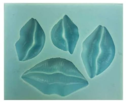 Cake Company Silikonform Kussmund | hochwertige Silikonform für Fondant und Flowerpaste | schnell & einfach zum Reindrücken | Made in Germany