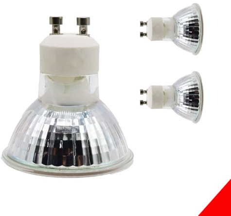 GU10 5W LED Leuchtmittel Kaltweiß 6000K 470 Lumen Spot Strahler Einbauleuchte Energiesparlampe Glühlampe ersetzt 47W Halogen Abstrahlwinkel 120° Spot Strahler SMD 2835 Glas Reflektorlampe (3 Stücke)