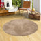 Pergamon Luxus Super Soft Hochflor Langflor Shaggy Teppich Rund Einfarbig Wohnzimmer Schlafzimmer Kinderzimmer