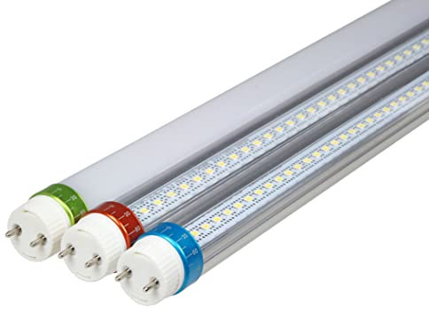 VOLTACON T8 LED Röhre - 150cm Glühbirne in 4000K Naturweiß Farbe - 30W Energiesparende Lichtleiste mit 180° drehbaren Endkappen