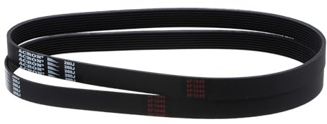 QUARKZMAN 2 Stück 260J PJ Keilrippenriemen 8 Rippen 26(660,4mm) Länge x 0,74(18,72mm) Breite x 0,14(3,5mm) Dicke EPDM Poly V Riemen Keilriemen Flachriemen Antriebsriemen Für Rasenmäher