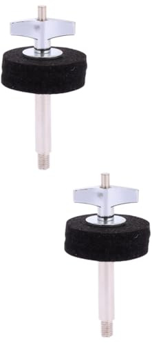 TOYANDONA 2 Tornillos Colgantes para Platillos de Bombo Kit de Accesorios para de Hierro Resistente.