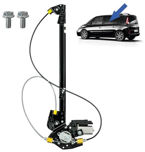 STARKIT PERFORMANCE Leve vitre compatible pour Espace 4 (2002-2014) AVEC MOTEUR CONFORT, ARRIÈRE GAUCHE (arrière du conducteur) 8200485232