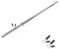 DONATIF Langhantelstange aus Stahl, 150 cm mit Federverschlüssen, Langhantelstange 25 mm, verchromt, Fitnessgeräte für Zuhause, Fitness Home Gym