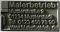 Ersatztextplatte für Colop Stempel - mit Logo und Rahmen - Die Stempel GmbH - Adressstempel, Firmenstempel, Arztstempel, Lehrerstempel (Printer 30)