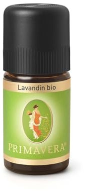 PRIMAVERA Ätherisches Öl Lavandin bio 5 ml - Ideal für die Aromatherapie, aus Italien, ausgleichend, erfrischend und reinigend, Duft: frisch, krautig, klar - vegan