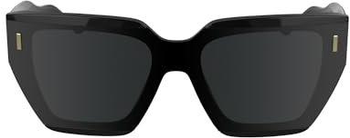 Calvin Klein Women's Sunglasses CK24533S - Black with Solid Grey Lens