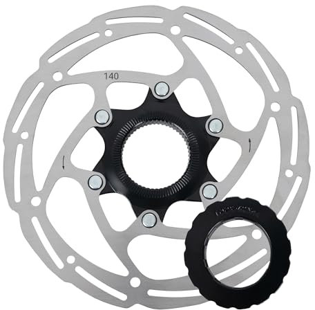 Full Stop Centre Lock Brake Disc Rotor, 140mm. Bike, Bicycle, Ebike, MTB, Road.