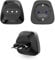 [3 Stück] Reiseadapter Italien, HITRENDS EU Adapter Steckdose auf ITA Stecker, Adapter Stecker für Eurpa auf Italien, Typ F/L Reisestecker Stromadapter, Schwarz