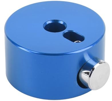 Schnellfreisetzungsnüsse, 40 Mm / 1,6 -Zoll -Aluminium -Legierungs -Beckenmutter für Percussion Drum Kit, Becken -Topper für Percussion -Ersatzteilezubehör, Drumzubehör (BLUE)