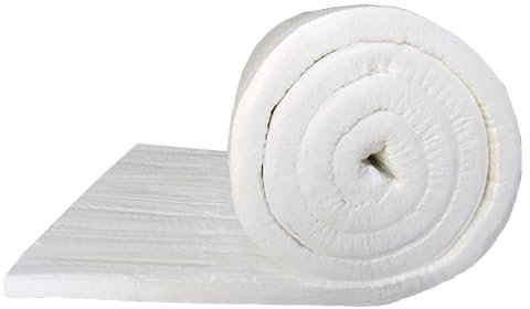 Isolation En Fibre De Céramique, Couverture Ignifuge, 2,5 Cm D'épaisseur, Incendie Noté De 2606 ° F, Pour L'isolation Thermique Des Poêles, Cheminées, Fours, Fours, Lav(Size:60x30x2.5 cm (24x12x1))