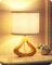 EDISHINE Nachttischlampe Holz, Tischleuchte mit Leinen-Lampenschirm und Holzsockel in Flaschenform, E27 Fassung mit 2700K LED-Birne, 34 cm, Moderne Tischlampe für Wohnzimmer und TV-Schrank, Weiß