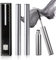 2 Stück Metal Mascara, 3D Curling Wimperneisen-Mascara Wasserfeste Metal Schwarzes Curling Eyelash Iron, Gekräuseltes Ironeye für Länge und Volumen Eyelash Faser Hinzufügen