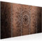 Runa Art Bild Mandala Wandbilder auf Vlies Leinwand 5 Teilig Wanddekoration Wohnzimmer Schlafzimmer 101256c