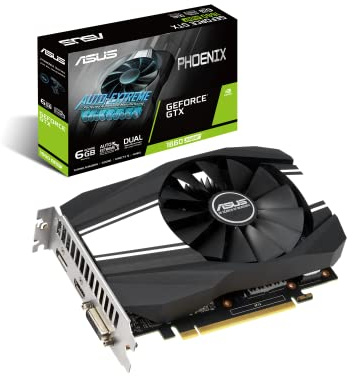 ASUS Phoenix GeForce GTX 1660 Super 6GB GDDR6, Architettura Nvidia Turing, tecnologia Auto Extreme, garanzia di tre anni