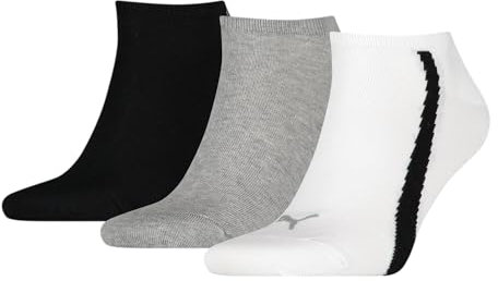 Puma Lifestyle Sneakers Socken White/Grey/Black 39/42