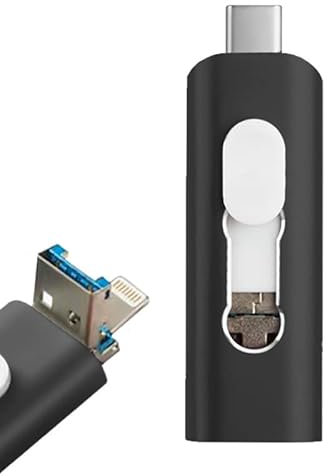 USB-Stick x32 GB Cool (3-in-1) Lightning/Typ C/USB Schwarz