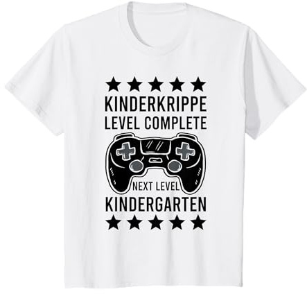 Kinderkrippe Level Complete Next Level Kindergarten T-Shirt