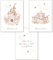 double critical Lemmami Papeterie 3er Set Boho Deko Wandbilder Kinderzimmer Babyzimmer Poster Bilder Mädchen Jungen (Märchen Schloß Kutsche Pinzessin)