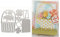 Qoiseys Osterkorb, Metall-Stanzformen für Kartenherstellung, Stanzformen, Schablonen für DIY, Scrapbooking, Fotoalbum, Papier, Basteln, Prägeschablone