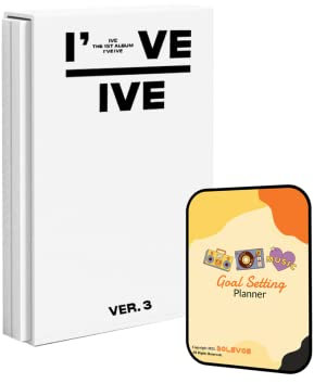 IVE Album - I've IVE VER.3+Pre Order Benefits+BolsVos Exclusive K-POP Inspired Digital Planner, Sticker Pack for Social Media