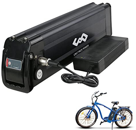 Batteria Bici Elettrica 36 V 13 Ah per Motore 50 W-550 W Silverfish Ebike Monociclo Elettrico Auto Bilanciamento Scooter Hoverboard Bicicletta Elettrica E-Bike con Caricabatterie e BMS