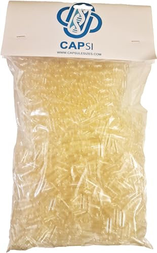 Seperated Empty Gelatin Capsules Size 00 X 1000