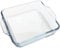 MINI- 6.5in Square Glass Baking Dish for Oven, Borosilicate Glass Casserole Dish, Glass Baking Pan for Air Fryer Oven