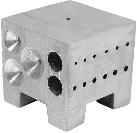 Hanabitx Uhren-Dome-Block, Zinklegierung, Uhren-Juwelier-Teile, Reparatur-Halterungs-Werkzeug, Dapping Doming-Block-