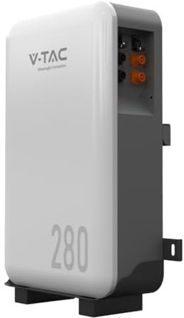 Batteria di Accumulo Per Fotovoltaico, Litio-Ferro-Fosfato LiFePO4, BMS Integrato CEI 0-21, Garanzia 10 Anni (14.33KWh 51.2V 280Ah IP65)