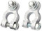 2 PCS Car Battery Terminal 12V/24V Universal Heavy Duty Stud Type Battery Connector Clamp for Marine Car Boat RV
