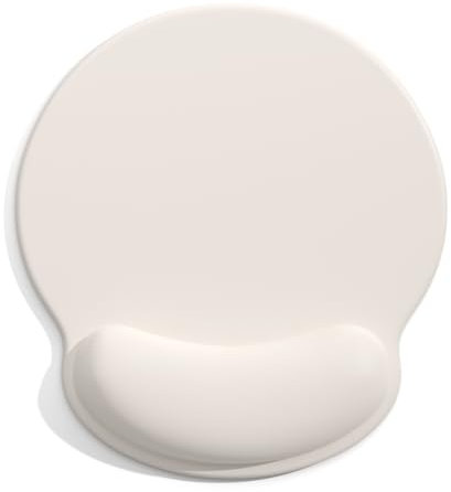 Auhoahsil Ergonomisches Mauspad mit Handgelenkauflage, bequemes Silikon, rutschfest, Computer-Schmerzlinderung, Gel-Mauspad mit Handgelenkstütze für Gaming, Arbeit, Büro, Damen und Herren, niedliches