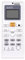 New A75C07360 Replace Remote Control - VINABTY A75C07360 AC Remote Control Replacement fit for ﻿PANASONIC Inverter Air Conditioner Remote Nanoe-G Nanoe-X A75C07360 Remote Controller