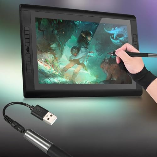 Juroupi Stylus Charging Cable USB Charger Cord 15cm Compatible with for BOSTO for UGEE for Huion Graphics Drawing Tablet Rechargeable Pen