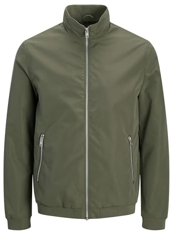 JACK & JONES Herren Jjerush Harrington Bomber Noos Pls Jjerush Harrington Bomber Noos Pls (1er Pack)