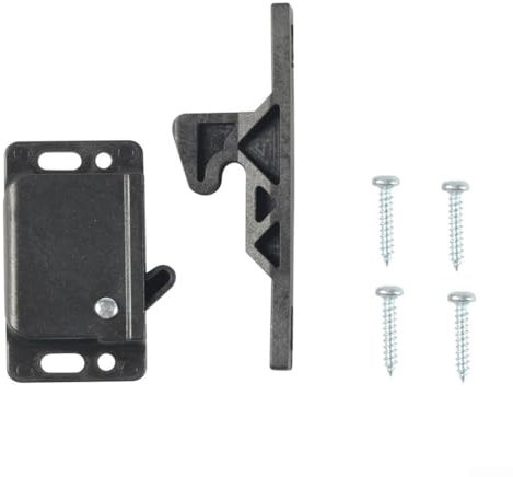 Sicherheitsschloss für Schranktüren in Wohnmobilen mit Schrauben für zuverlässige Verriegelung (1 Set)