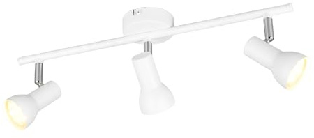 RL LIVE YOUR LIGHT Strahler - 45,5 x 15,5 cm - 3-flammig - Weiß - Metall