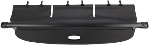 RESKIU Auto Einziehbarer Laderaumabdeckung Kofferraum für Peugeot 5008 2021-2025, Auto Ausziehbar Kofferraum Schutz Abdeckung Rollo Schutzvorhang