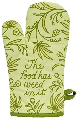Food Has Weed In It Oven Mitt
