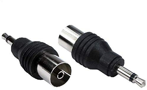 K M Electronics® Bose Type DAB VHF FM Radio Aerial Adaptor Connector 3.5MM MINI Jack Coax Socket