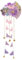 Beaupretty Japanische Haarspange Japanische Tsumami Haarnadel Kimono Haargummi Band Clip Japanische Haarschmuck (Lila)