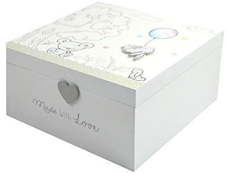 Hugs & Kisses - Wooden Memories Keepsake Box