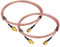 Kaunosta SMA Cable 4G Antenna Extension Cable SMA Male to SMA Female RF Cable Low Loss RG316 3ft 1 Metre for DAB Car Aerial, WiFi FPV Antenna GSM,4G LTE Antenna Router,Homematic Pigtail Lead 2Pcs