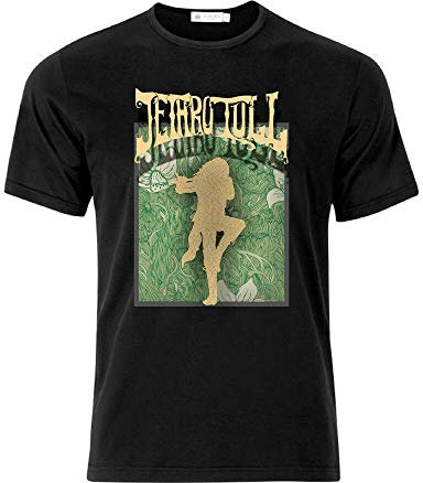 Jethro Tull Vintage Style Rock T Shirt Black