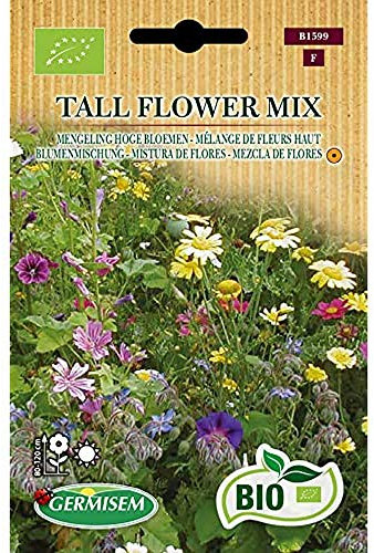Germisem Orgánica Tall Semillas de Mezcla de Flores 1 g (ECBIO1599)