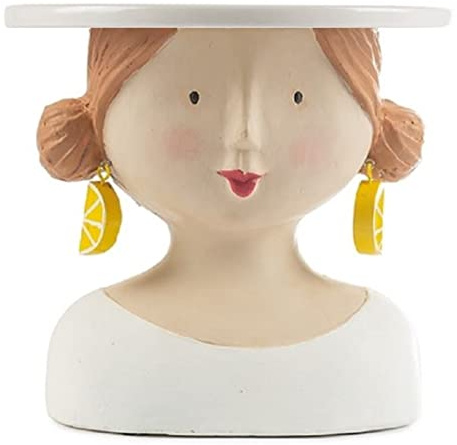 aufsteller kuchenplatte ladykopf mit zitrone 19 cm Ø 20 cm by baden 2212925