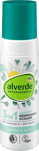 alverde NATURKOSMETIK Sensitiv Waschschaum, 150 ml
