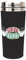 Friends – Taza de viaje de 450 ml – Negro – Acero inoxidable de doble pared – Control de temperatura hasta 5 horas – Con logotipo central Perk y tapa de rosca